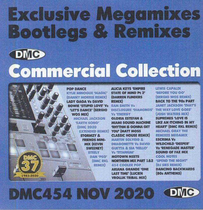 VARIOUS - DMC Commercial Collection November 2020: Exclusive Megamixes Bootlegs & Remixes (Strictly DJ Only)