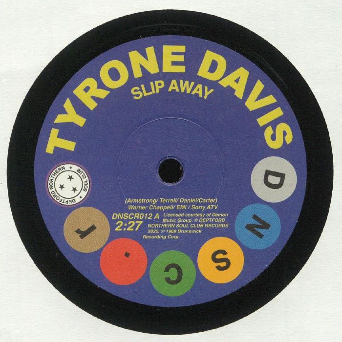 DAVIS, Tyrone/GENE CHANDLER - Slip Away