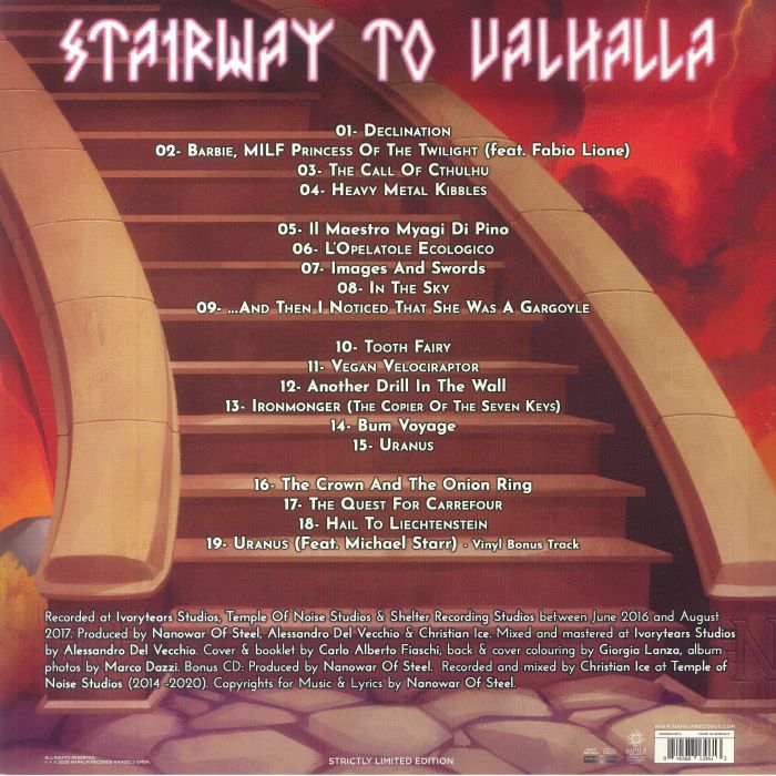 Nanowar Of Steel Stairway To Valhalla Vinyl At Juno Records