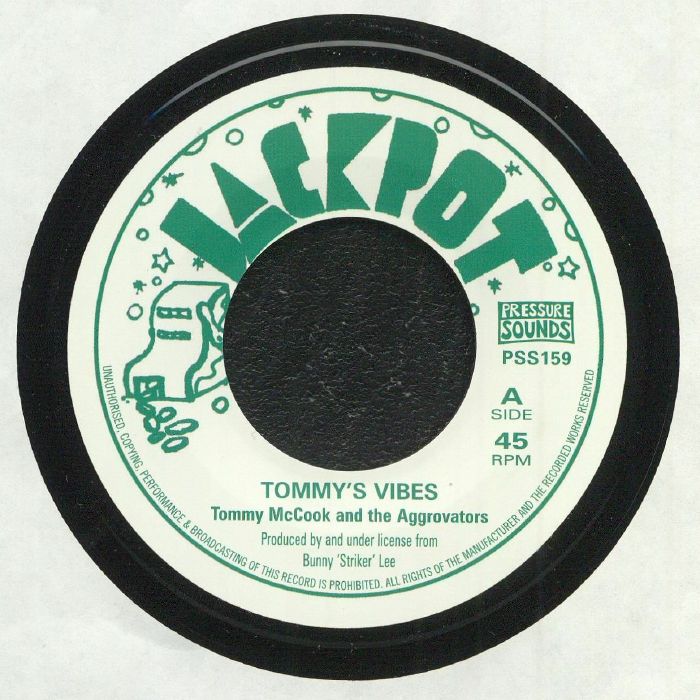 McCOOK, Tommy/THE AGGROVATORS - Tommy's Vibes