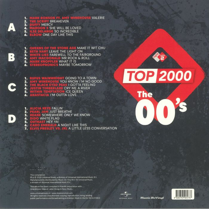 VARIOUS - NPO Radio 2 Top 2000: The 00s