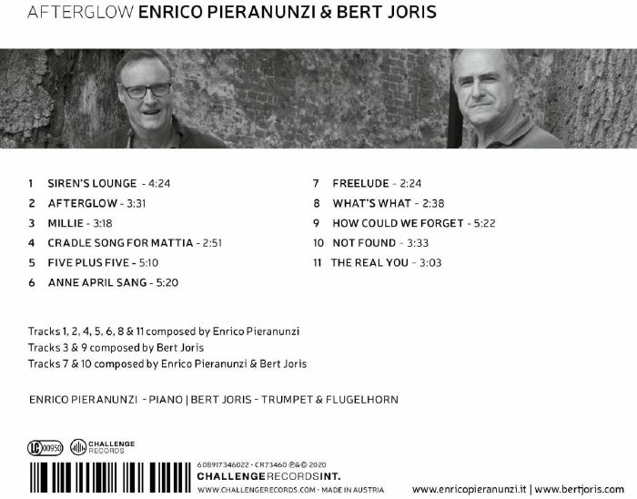 PIERANUNZI, Enrico/BERT JORIS - Afterglow