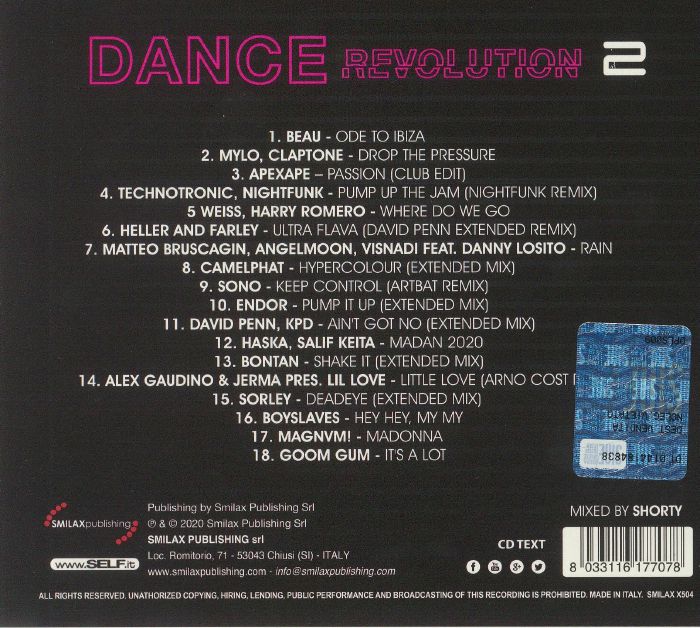 VARIOUS - Dance Revolution Vol 2 CD at Juno Records.