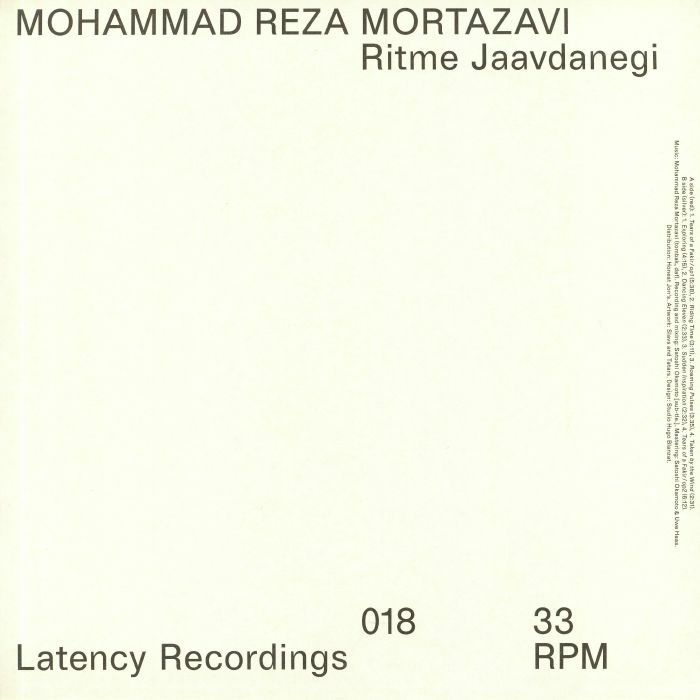 MORTAZAVI, Mohammad Reza - Ritme Jaavdanegi (B-STOCK)
