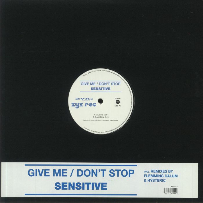 SENSITIVE - Give Me (reissue)