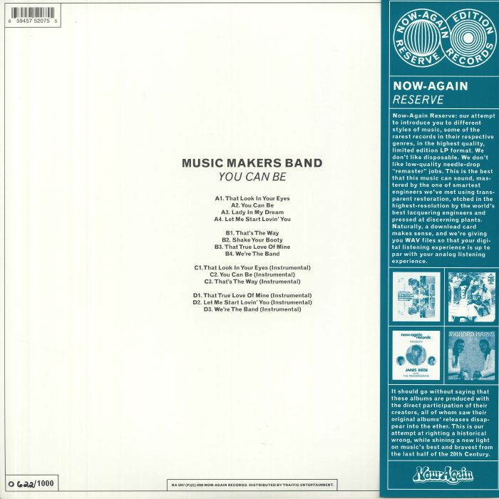 MUSIC MAKERS BAND - You Can Be