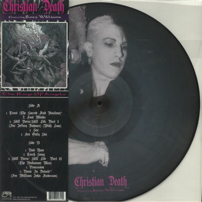 CHRISTIAN DEATH feat ROZZ WILLIAMS - The Rage Of Angels (reissue)