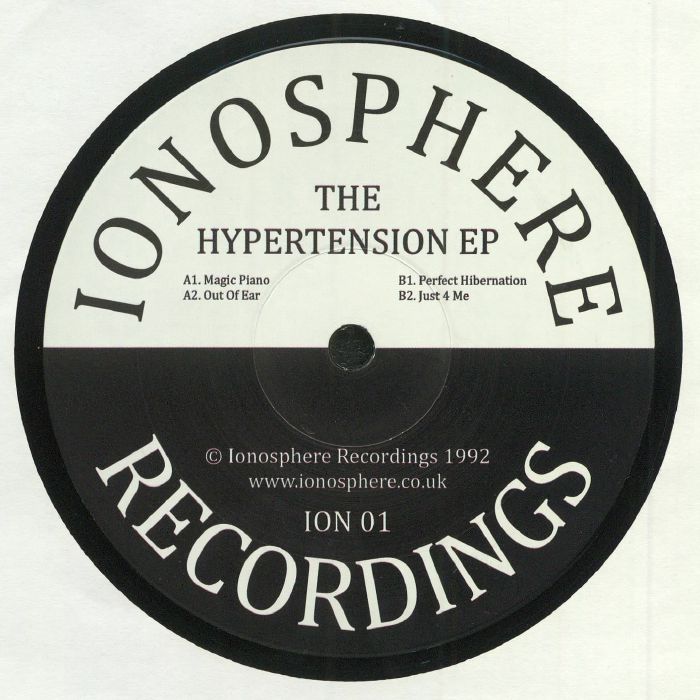 IONOSPHERE - The Hypertension EP (remastered)