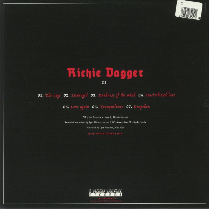 RICHIE DAGGER - III