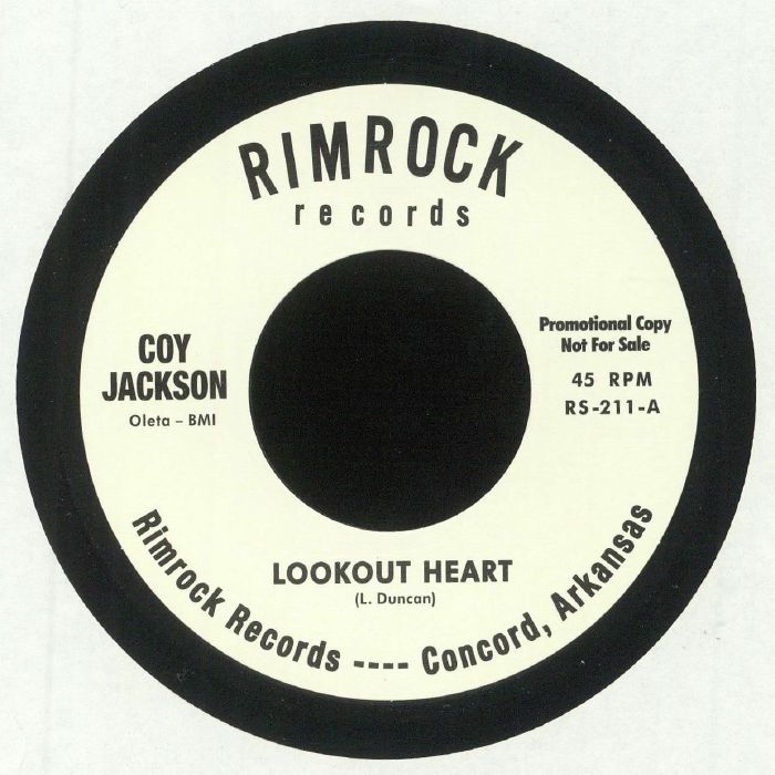 JACKSON, Coy/BOB LUMAN - Lookout Heart