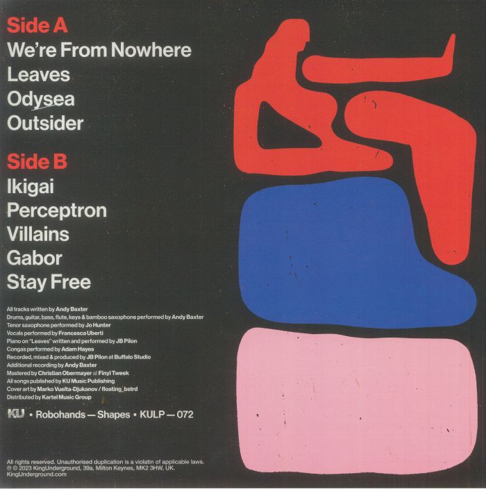 ROBOHANDS - Shapes (reissue)