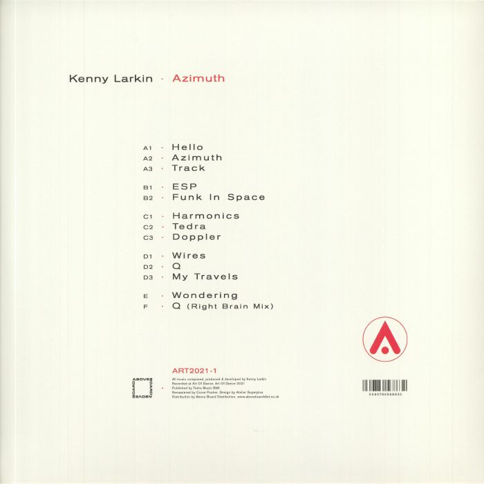 LARKIN, Kenny - Azimuth (Expanded Edition)