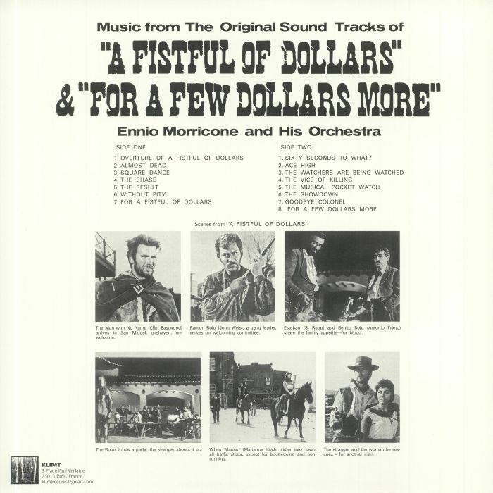 MORRICONE, Ennio - A Fistful Of Dollars & For A Few Dollars More (Soundtrack)