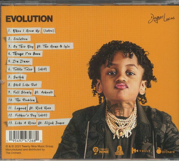 Joyner LUCAS Evolution CD at Juno Records.