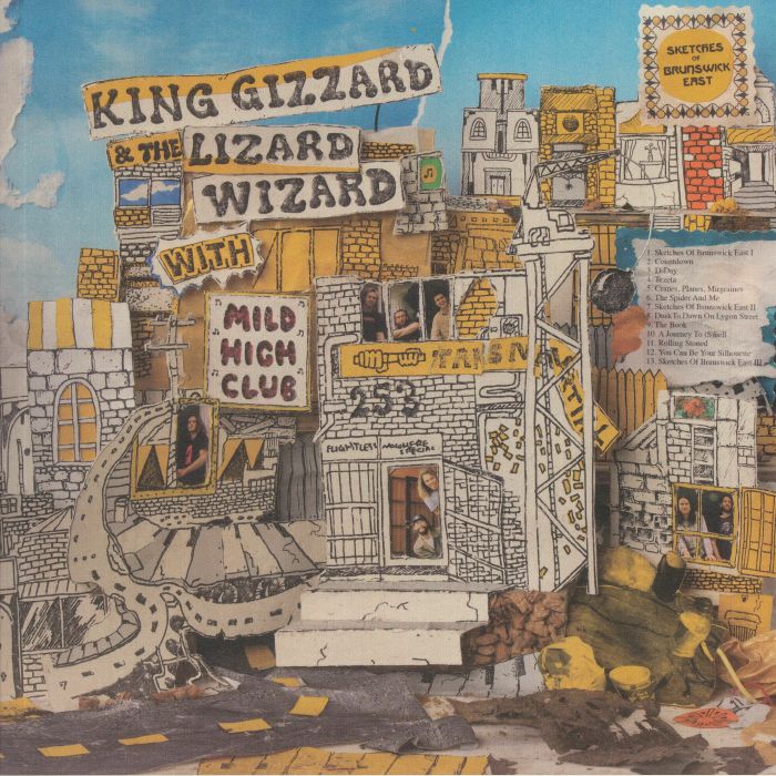 KING GIZZARD & THE LIZARD WIZARD/MILD HIGH CLUB - Sketches Of Brunswick East (reissue)