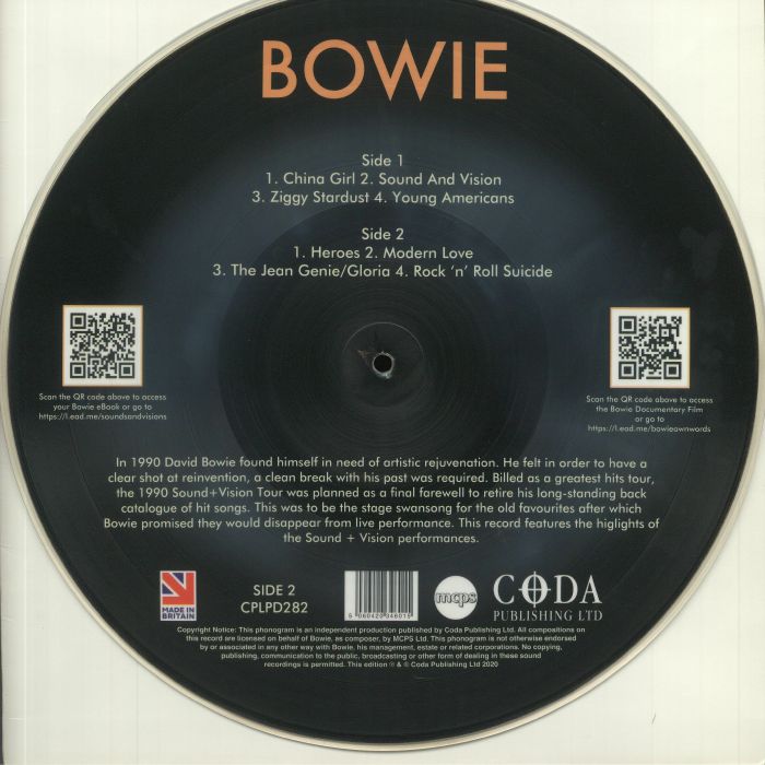 David BOWIE - We Could Be Heroes: The Legendary Broadcasts Vinyl at ...