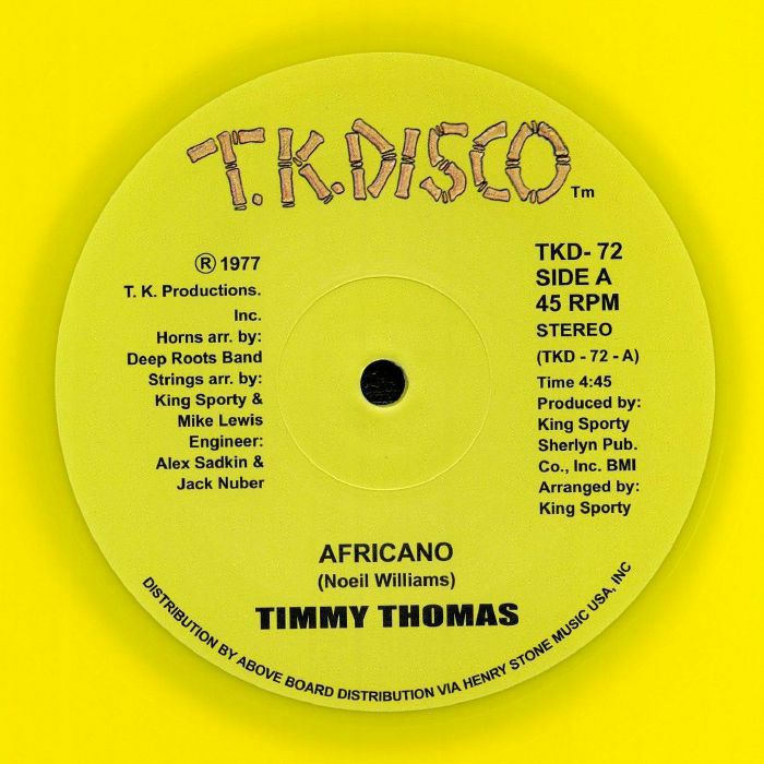 THOMAS, Timmy - Africano (B-STOCK)