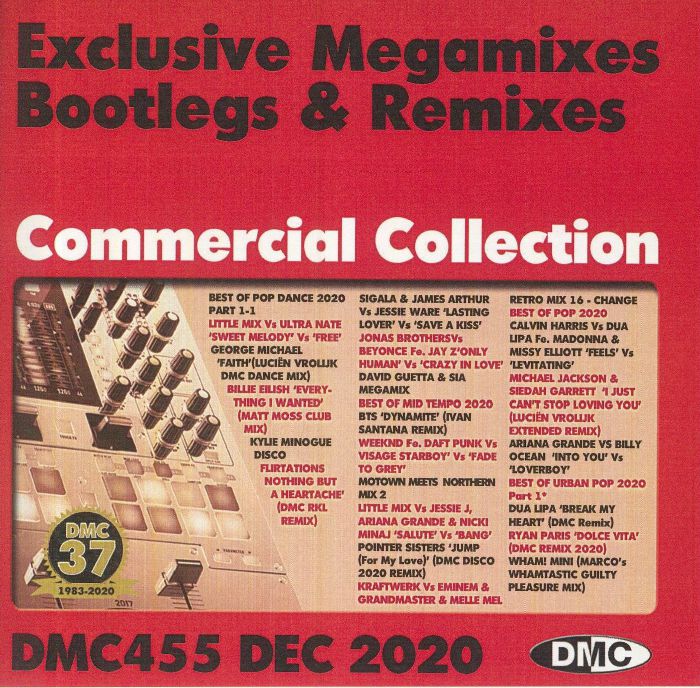 VARIOUS - DMC Commercial Collection December 2020: Exclusive Megamixes Bootlegs & Remixes (Strictly DJ Only)