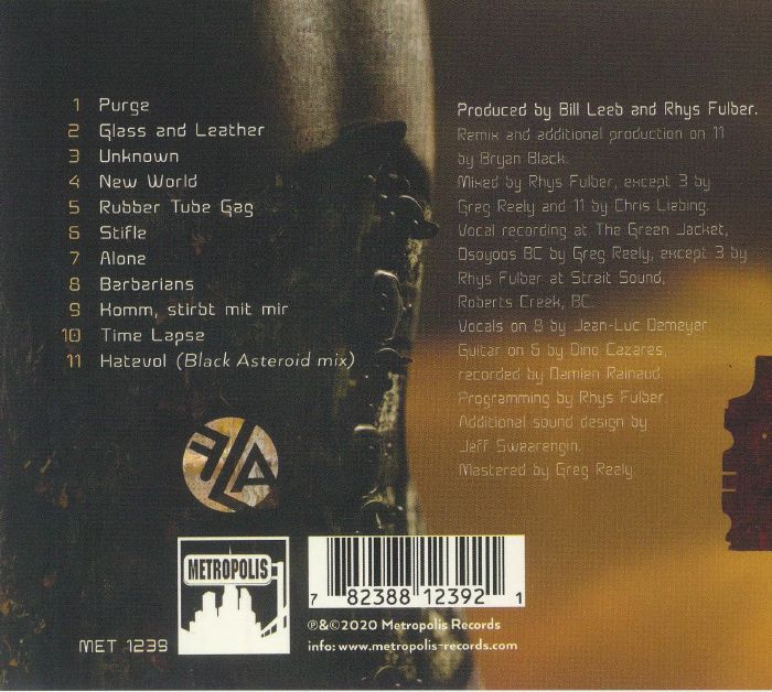 FRONT LINE ASSEMBLY - Mechanical Soul