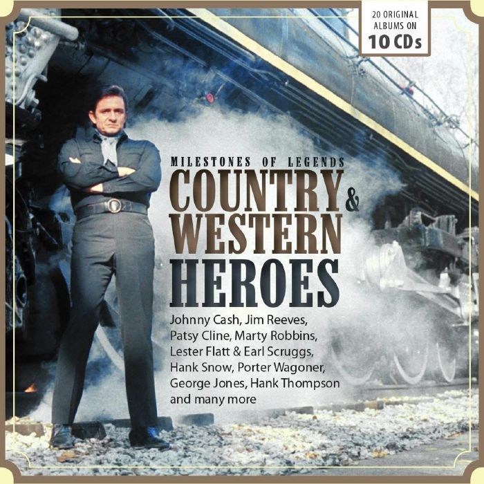 VARIOUS - Milestone Of Legends: Country & Western Heroes