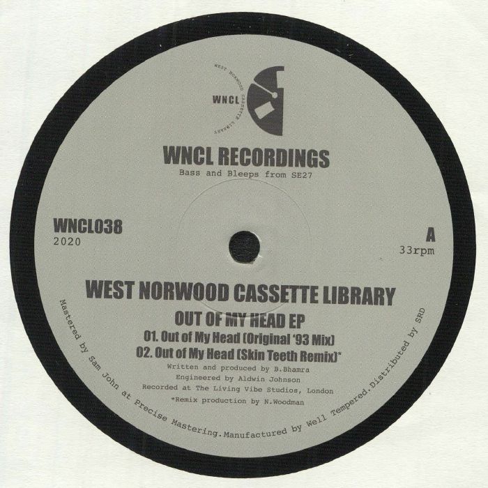 WEST NORWOOD CASSETTE LIBRARY - Out Of My Head EP