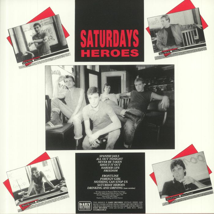 The BUSINESS Saturdays Heroes (reissue) Vinyl at Juno Records.