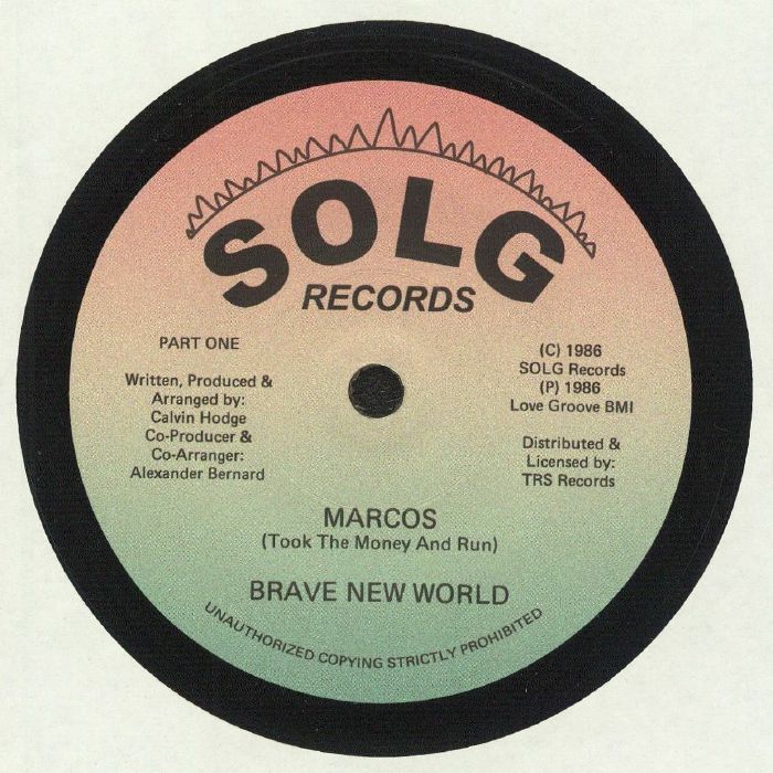 BRAVE NEW WORLD - Marcos (Took The Money & Run)