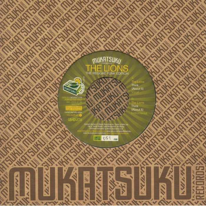 MUKATSUKU presents THE LIONS - The Reggae Funk Edition: Think (About It)