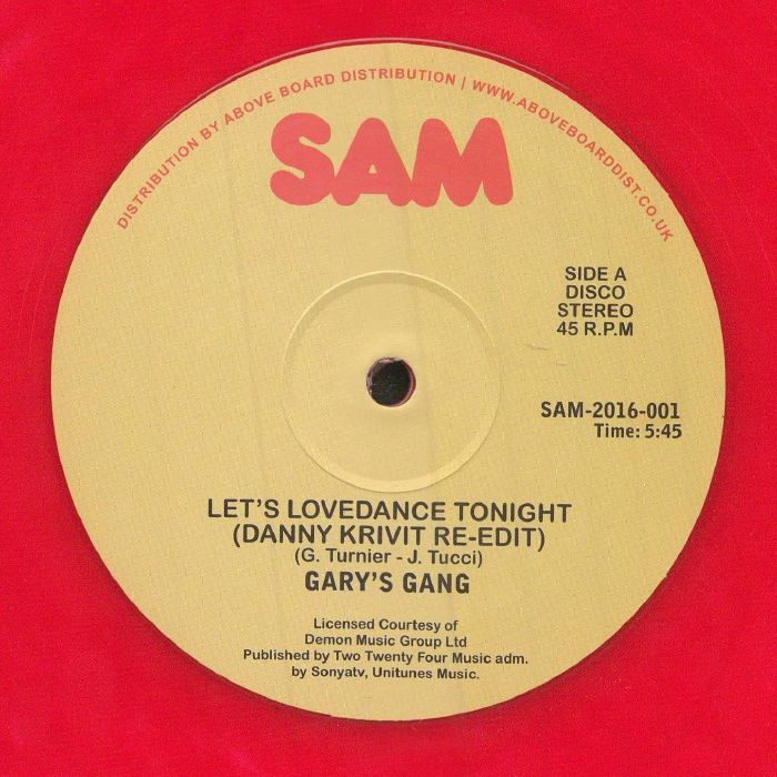 GARY'S GANG - Let's Lovedance Tonight (remastered)
