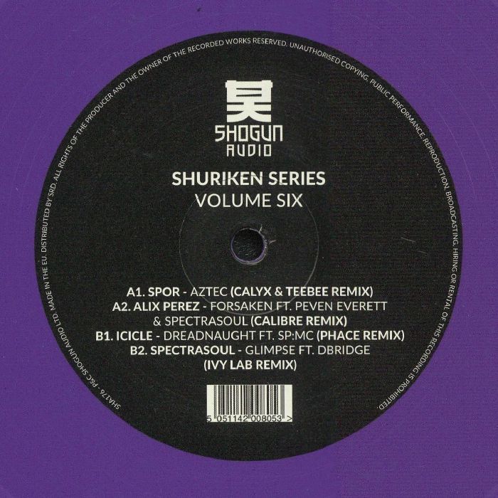 SPOR/ALIX PEREZ/ICICLE/SPECTRASOUL - Shuriken Series Vol 6