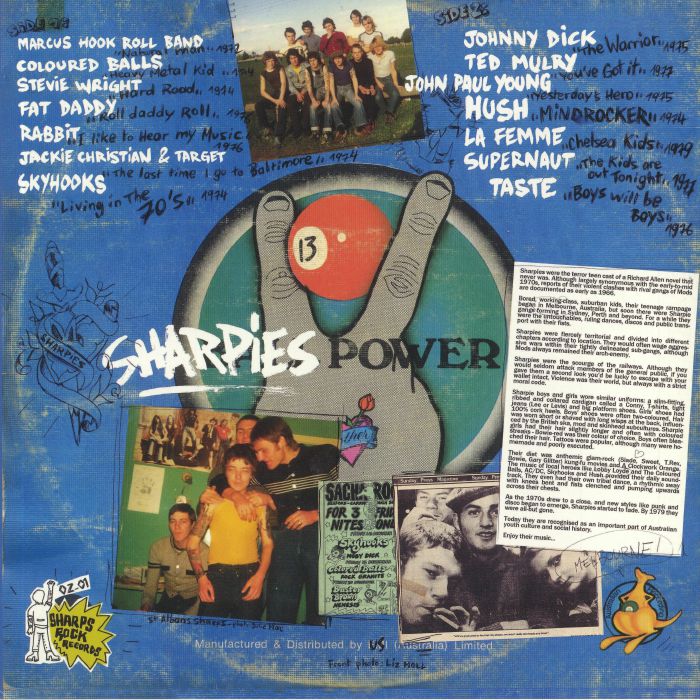 VARIOUS - Sharpies: 14 Aggro Aussie Anthems From 1972 To 1979