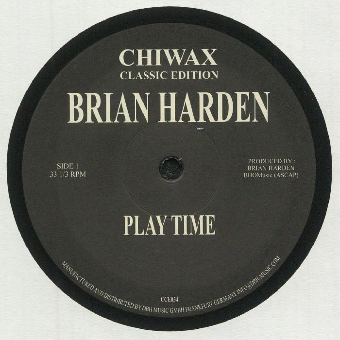 HARDEN, Brian - Play Time (reissue)