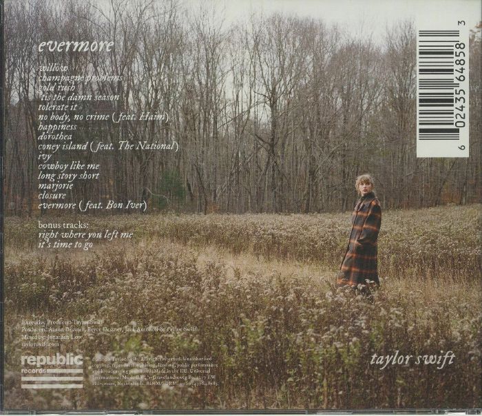 SWIFT, Taylor - Evermore (Deluxe Edition)