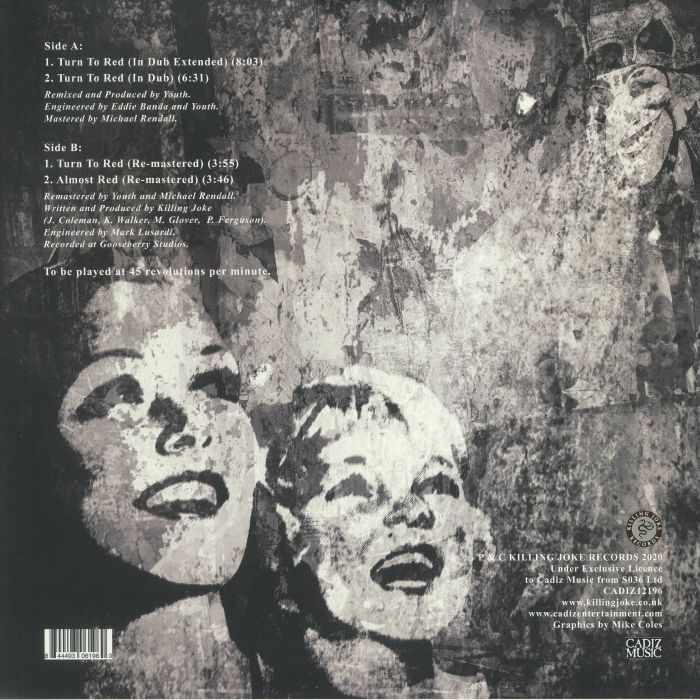 KILLING JOKE - Turn To Red 2020 (reissue)