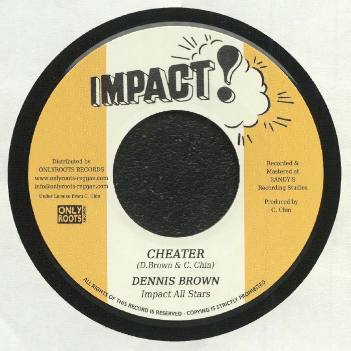 BROWN, Dennis/TOMMY McCOOK/IMPACT ALL STARS - Cheater