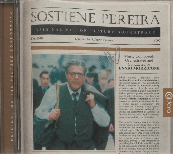 MORRICONE, Ennio - Sostiene Pereira (Soundtrack)
