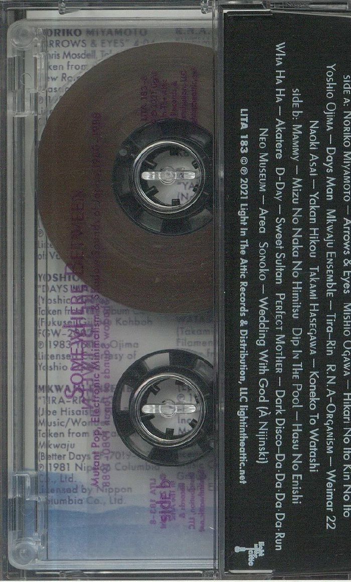 VARIOUS - Somewhere Between: Mutant Pop Electronic Minimalism & Shadow Sounds Of Japan 1980-1988