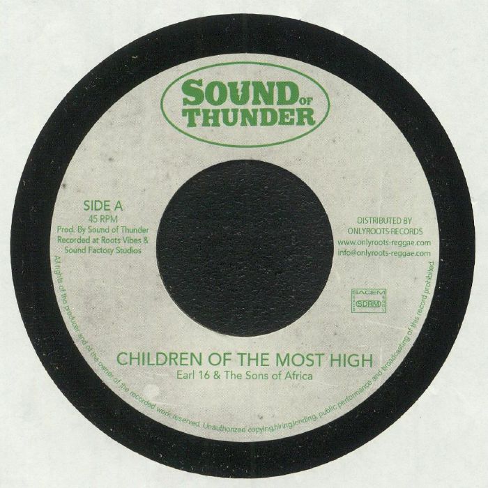 EARL 16/THE SONS OF AFRICA/CHAKA - Children Of The Most High