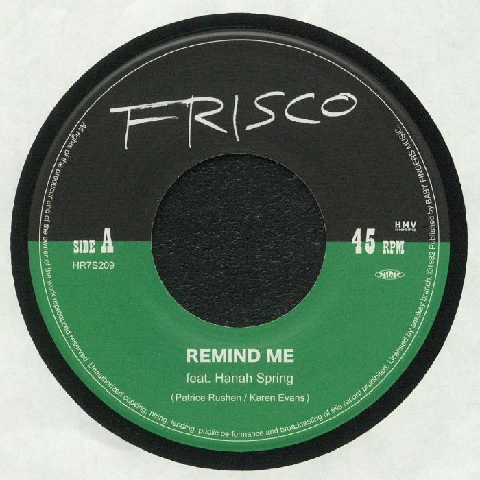 FRISCO - Remind Me