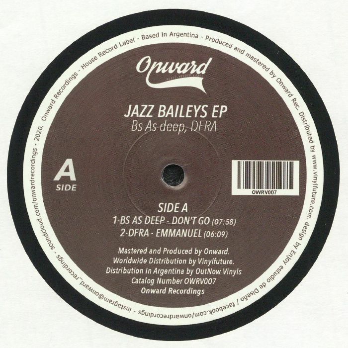 BS AS DEEP/DFRA - Jazz Baileys EP