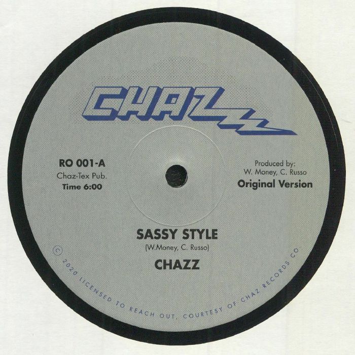 CHAZZ - Sassy Style (reissue)
