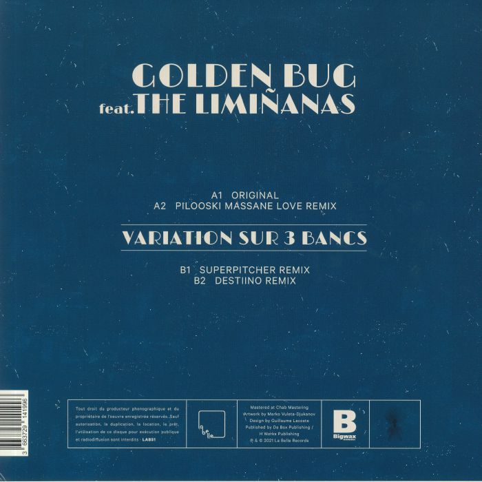 GOLDEN BUG feat THE LIMINANAS - Variations Sur 3 Bancs