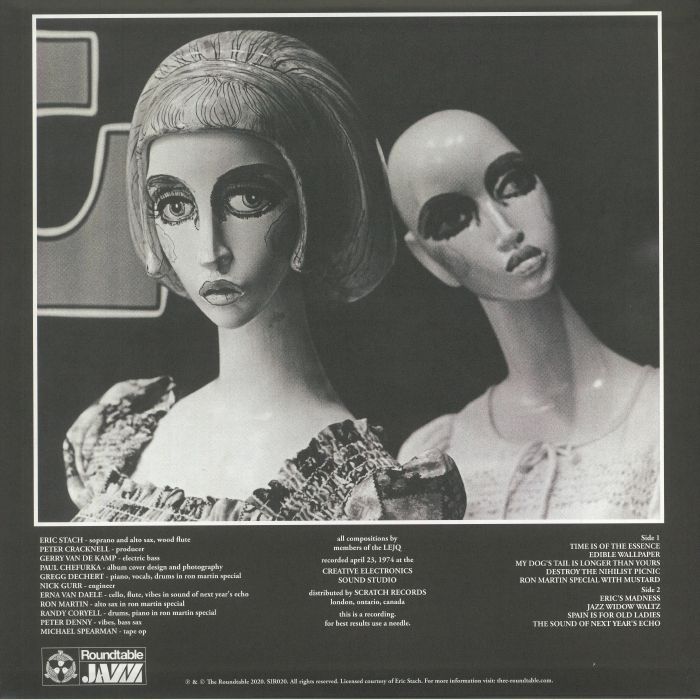 LONDON EXPERIMENTAL JAZZ QUARTET, The - Invisible Roots (reissue)