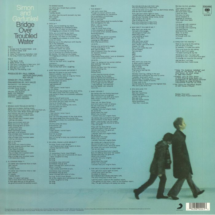 SIMON & GARFUNKEL - Bridge Over Troubled Water