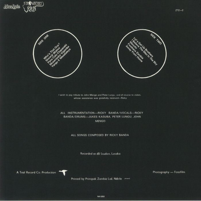 BANDA, Ricky - Niwanji Walwa Amwishyo (reissue)
