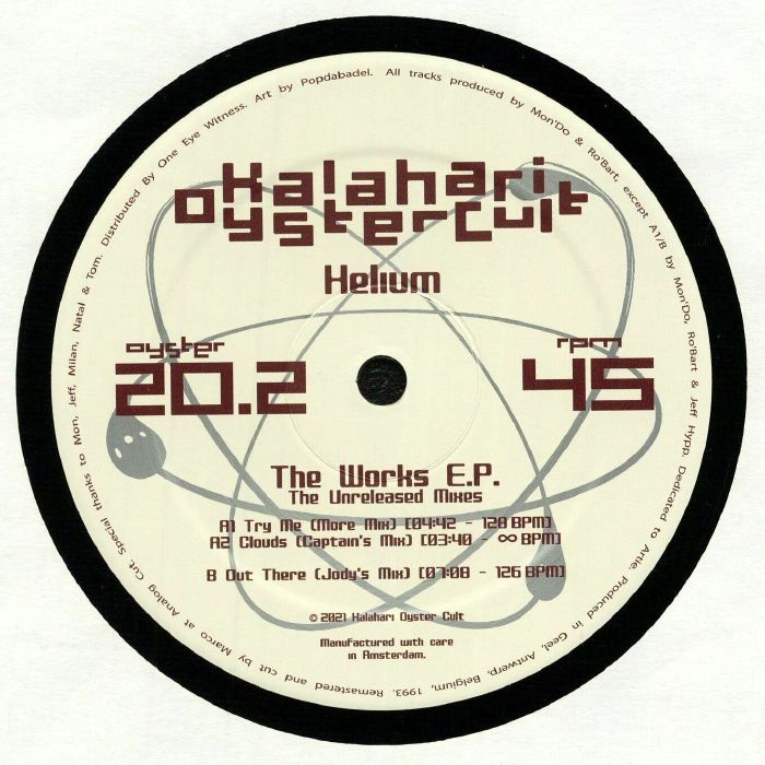 HELIUM - The Work EP: The Unreleased Mixes (remastered)