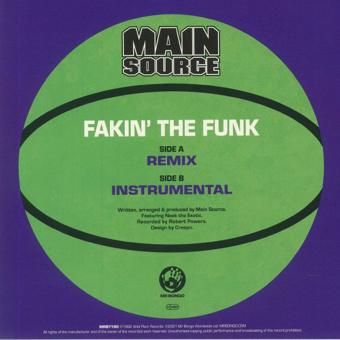 MAIN SOURCE - Fakin' The Funk