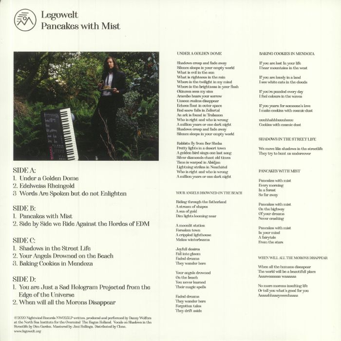 LEGOWELT - Pancakes With Mist