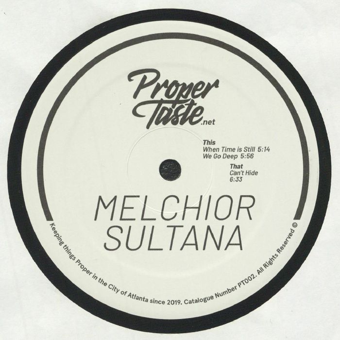 MELCHIOR SULTANA - When Time Is Still