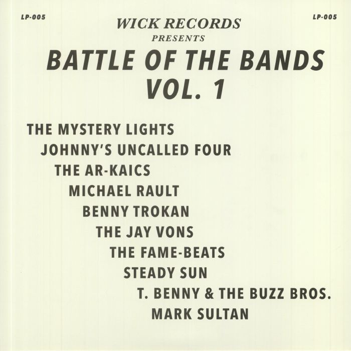 VARIOUS - Battle Of The Bands Vol 1